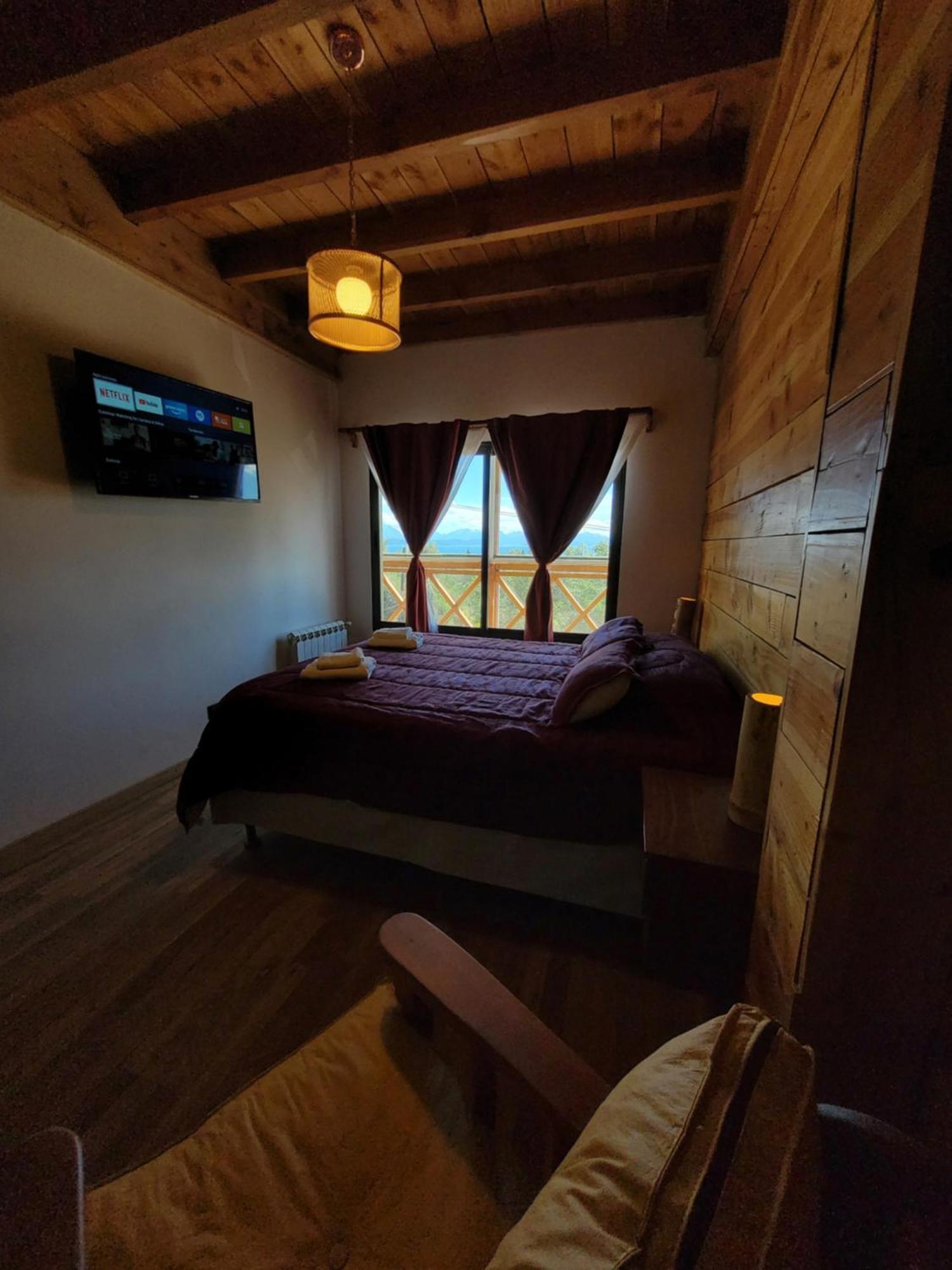 Ferienwohnung Dpto Tipo Cabana Con Vista Al Lago San Carlos de Bariloche Exterior foto